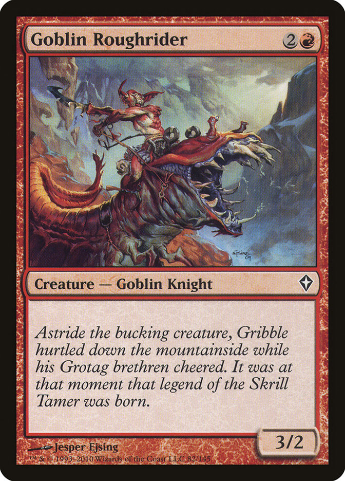 Goblin Roughrider [Worldwake] | Webway Games