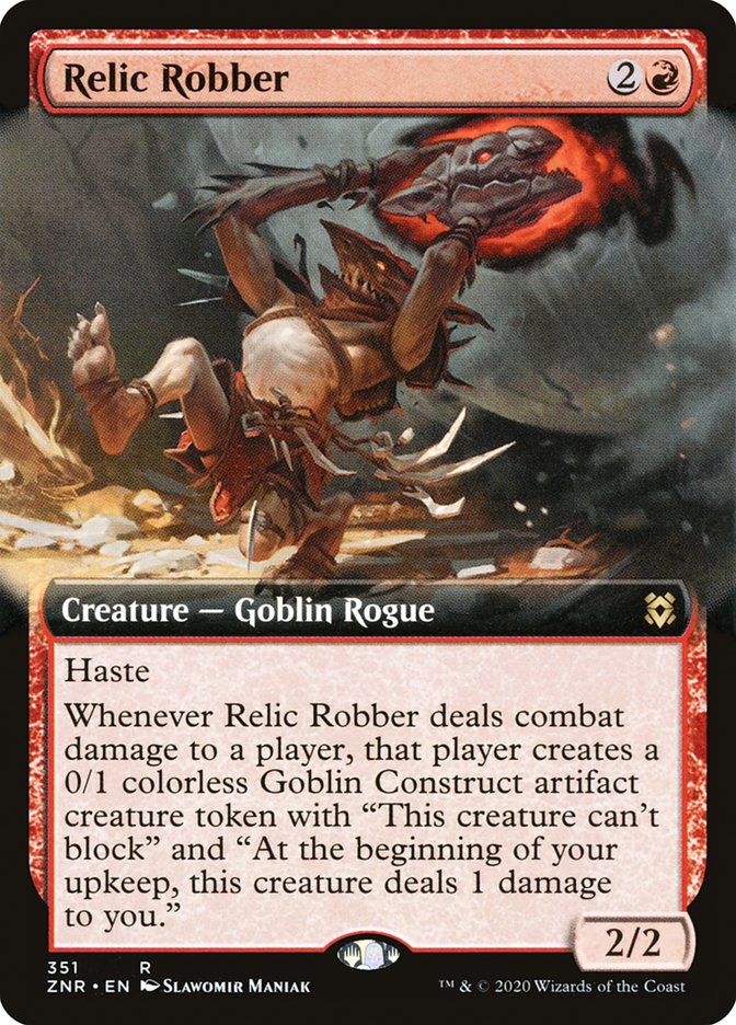 Relic Robber (Extended Art) [Zendikar Rising] | Webway Games