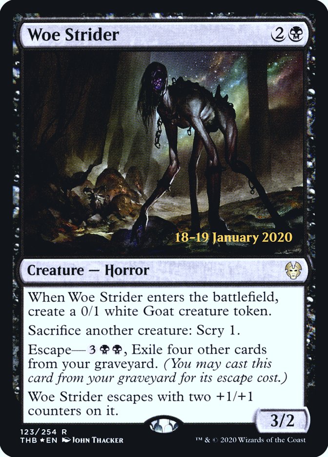 Woe Strider [Theros Beyond Death Prerelease Promos] | Webway Games