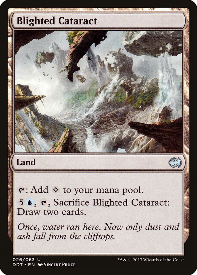 Blighted Cataract [Duel Decks: Merfolk vs. Goblins] | Webway Games