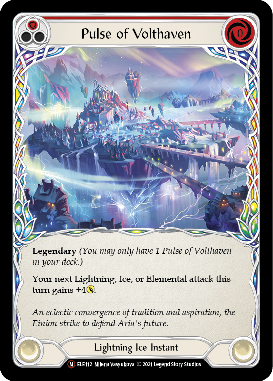 Pulse of Volthaven [U-ELE112] Unlimited Normal | Webway Games