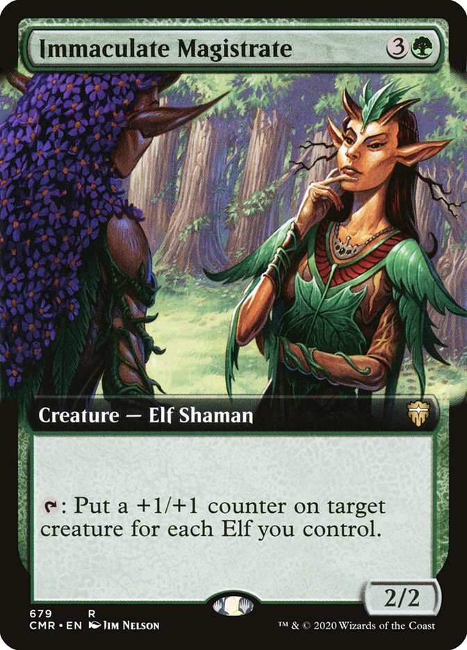 Immaculate Magistrate (Extended Art) [Commander Legends] | Webway Games