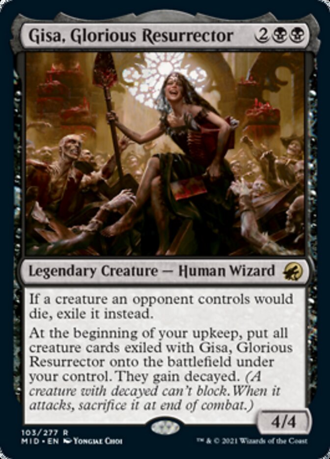 Gisa, Glorious Resurrector [Innistrad: Midnight Hunt] | Webway Games