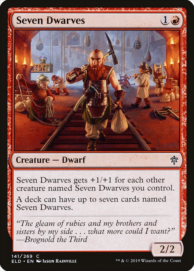 Seven Dwarves [Throne of Eldraine] | Webway Games