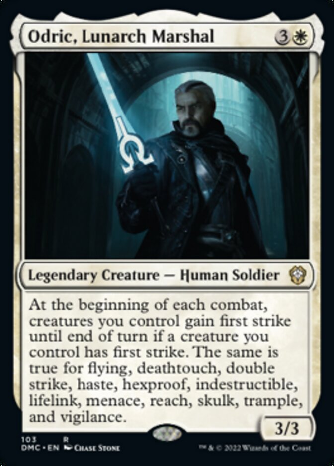 Odric, Lunarch Marshal [Dominaria United Commander] | Webway Games