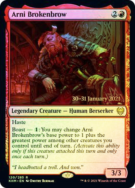 Arni Brokenbrow  [Kaldheim Prerelease Promos] | Webway Games