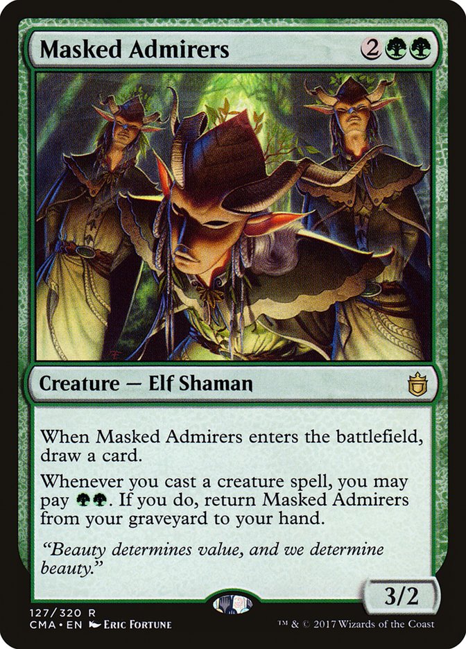 Masked Admirers [Commander Anthology] | Webway Games