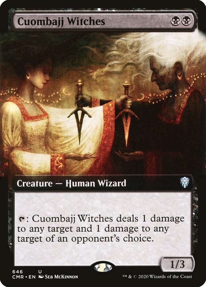 Cuombajj Witches (Extended Art) [Commander Legends] | Webway Games