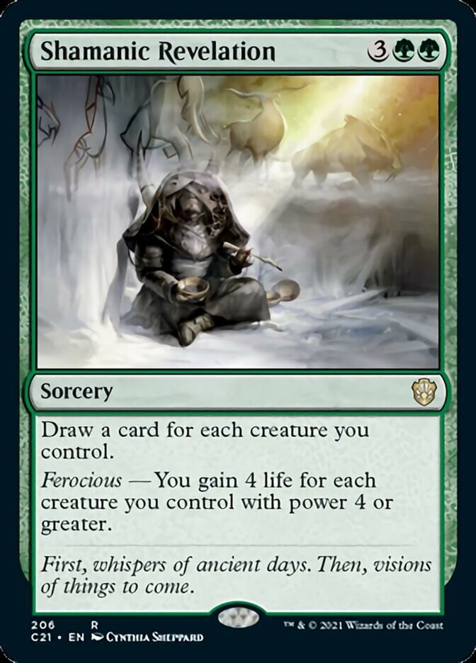 Shamanic Revelation [Commander 2021] | Webway Games