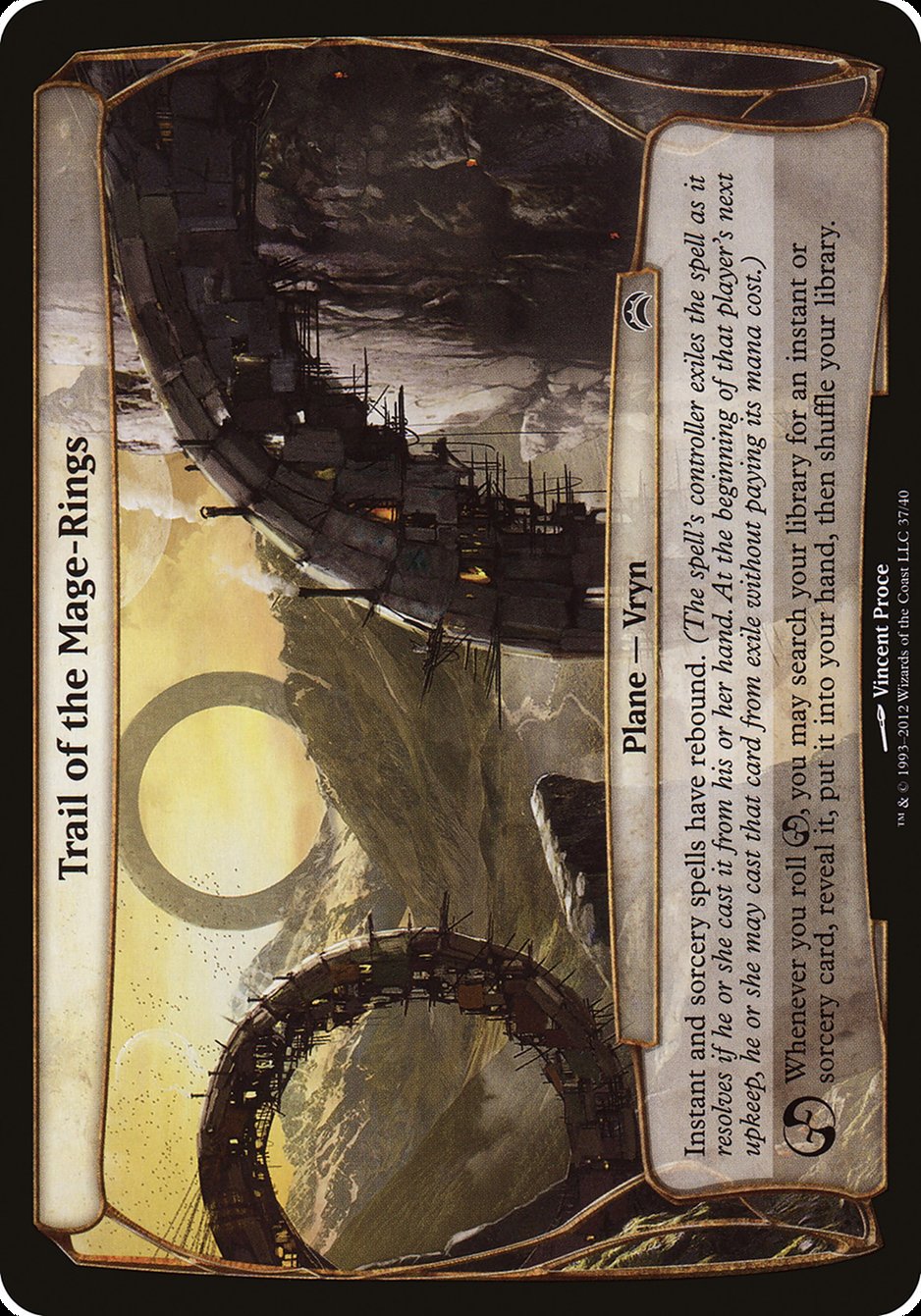 Trail of the Mage-Rings [Planechase 2012 Planes] | Webway Games