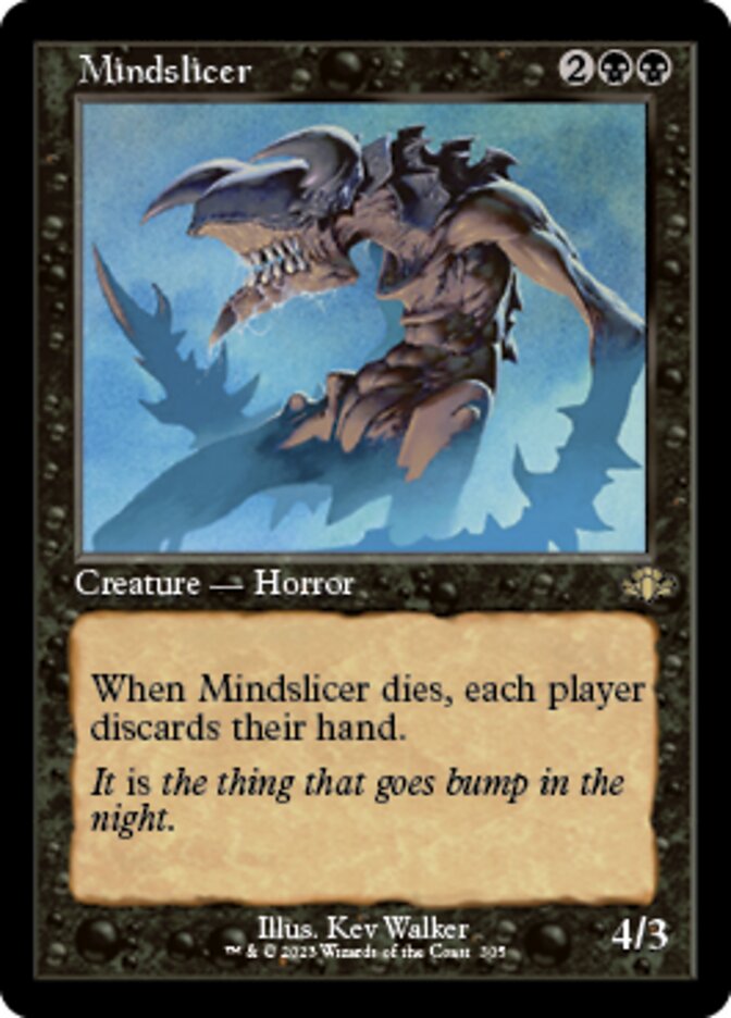 Mindslicer (Retro) [Dominaria Remastered] | Webway Games