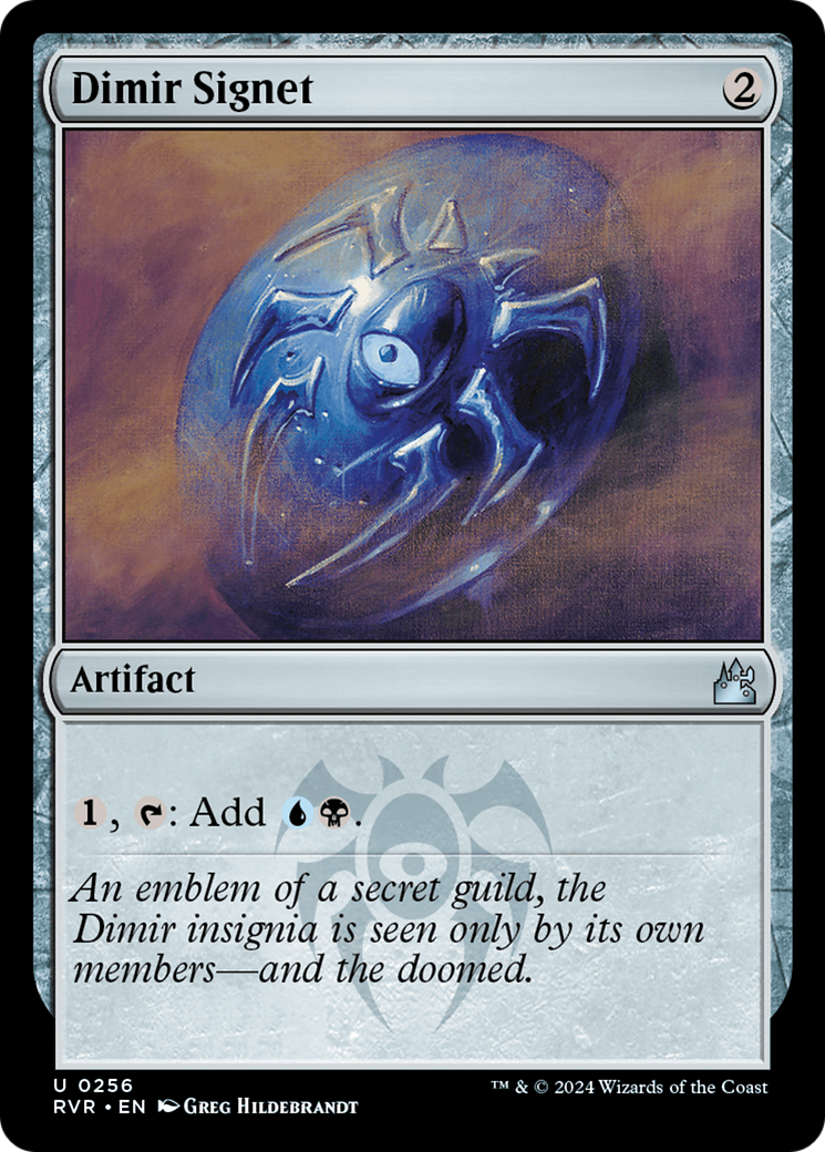 Dimir Signet [Ravnica Remastered] | Webway Games