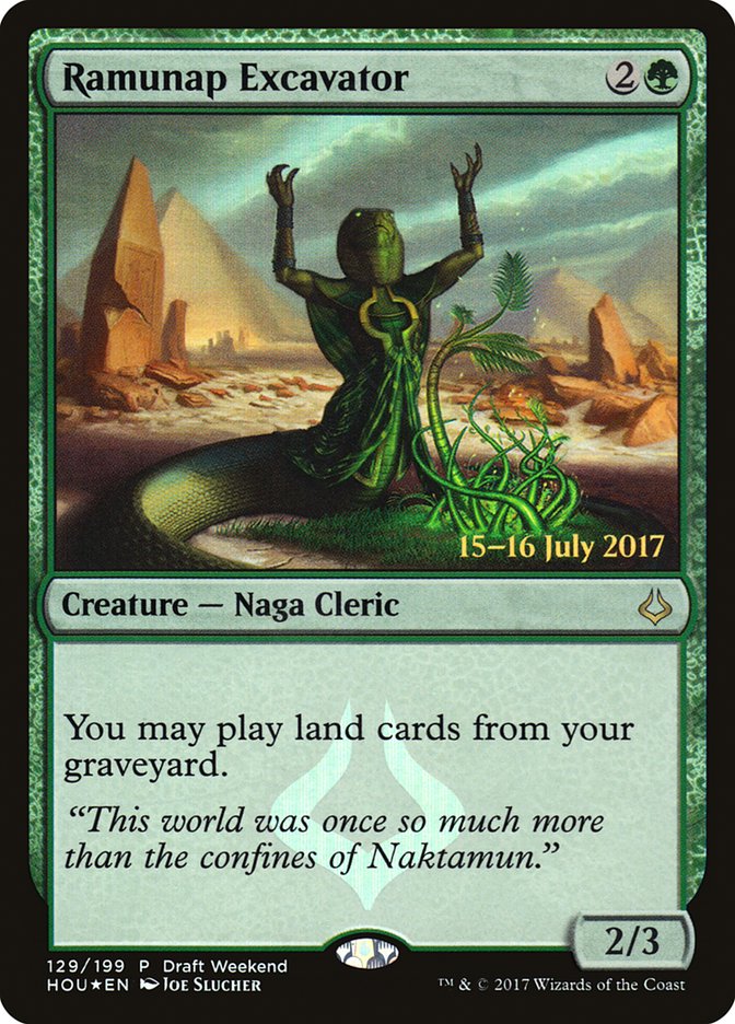 Ramunap Excavator (Draft Weekend) [Hour of Devastation Promos] | Webway Games