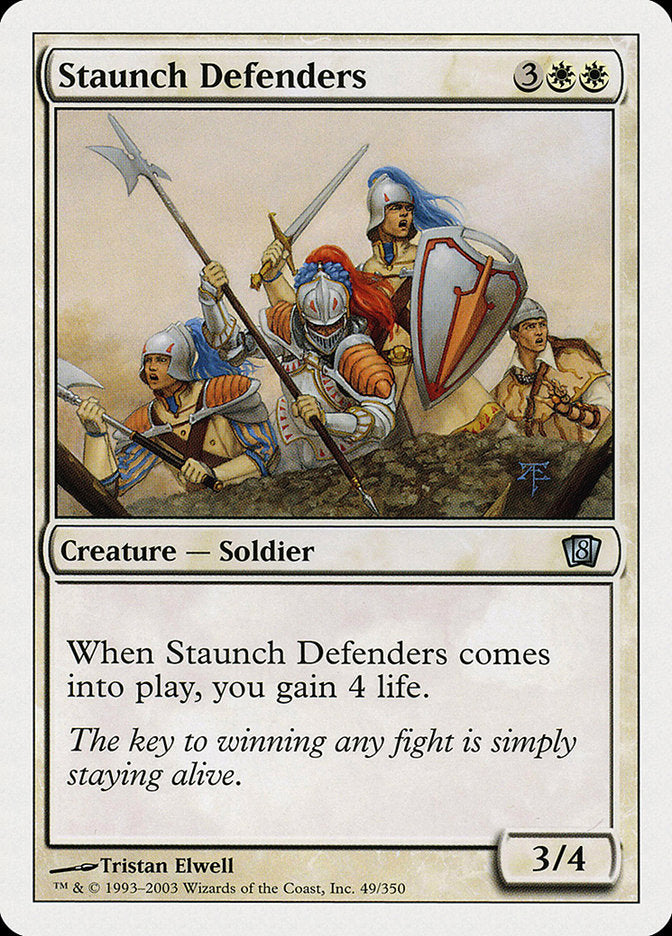 Staunch Defenders [Eighth Edition] | Webway Games