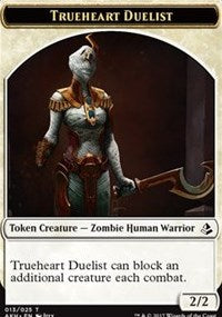 Trueheart Duelist // Snake Token [Amonkhet Tokens] | Webway Games