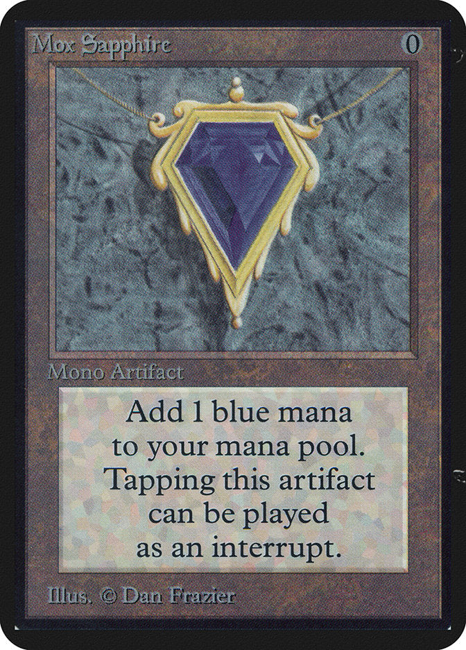 Mox Sapphire [Limited Edition Alpha] | Webway Games