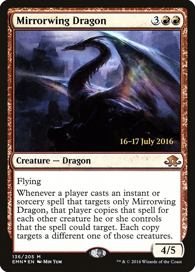 Mirrorwing Dragon  (Prerelease) [Eldritch Moon Prerelease Promos] | Webway Games