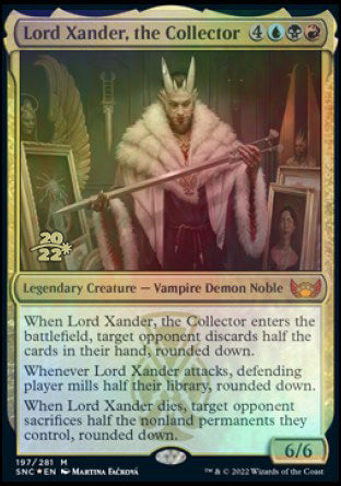 Lord Xander, the Collector [Streets of New Capenna Prerelease Promos] | Webway Games