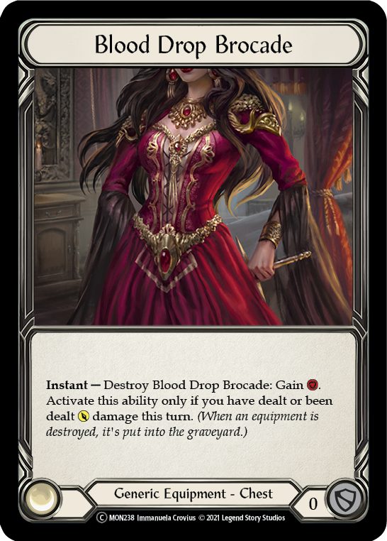 Blood Drop Brocade [U-MON238] Unlimited Normal | Webway Games