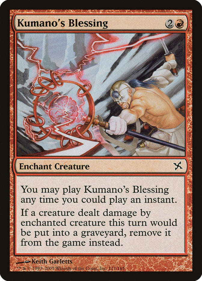 Kumano's Blessing [Betrayers of Kamigawa] | Webway Games