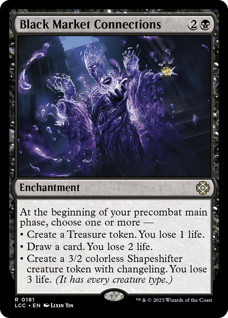Black Market Connections [The Lost Caverns of Ixalan Commander] | Webway Games