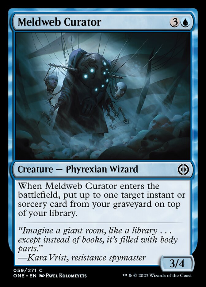 Meldweb Curator [Phyrexia: All Will Be One] | Webway Games