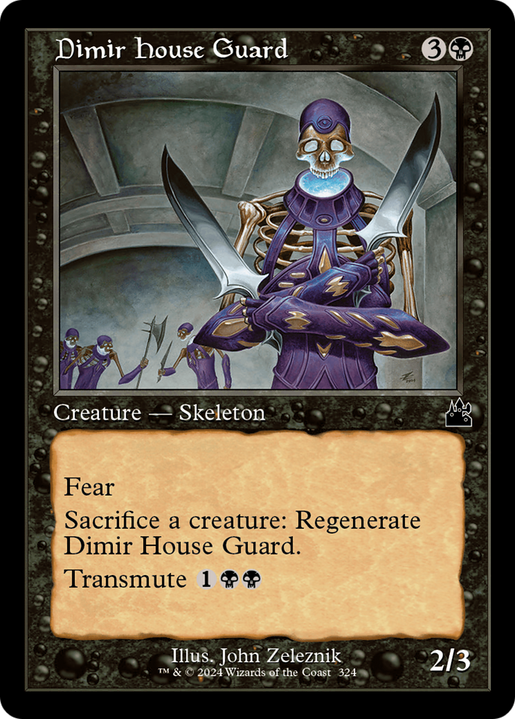 Dimir House Guard (Retro Frame) [Ravnica Remastered] | Webway Games