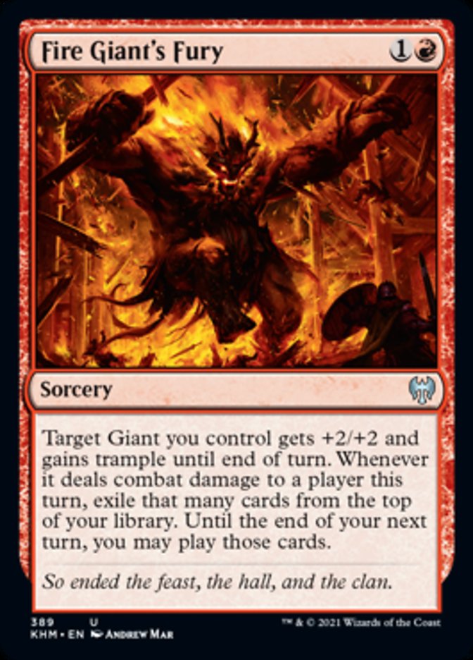 Fire Giant's Fury [Kaldheim] | Webway Games