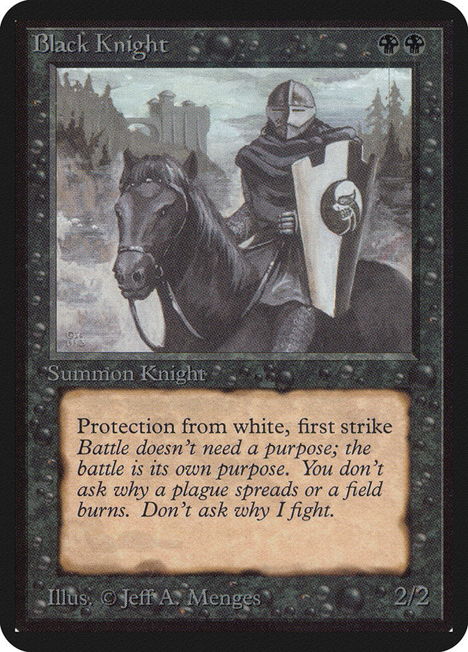 Black Knight [Limited Edition Alpha] | Webway Games