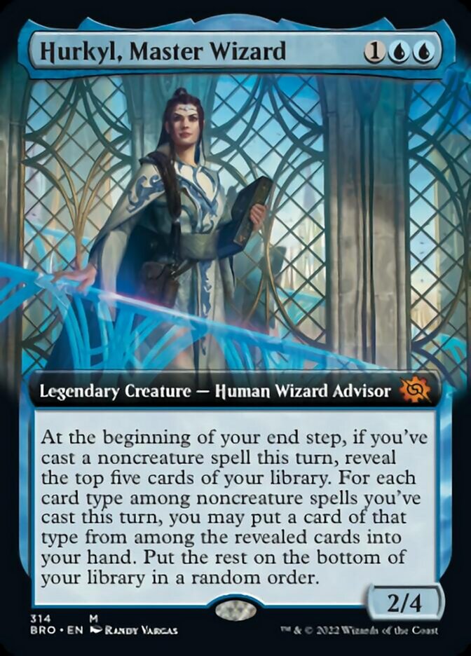 Hurkyl, Master Wizard (Extended Art) [The Brothers' War] | Webway Games
