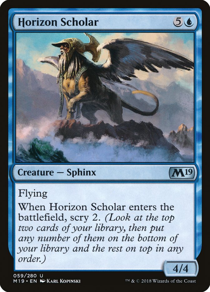 Horizon Scholar [Core Set 2019] | Webway Games