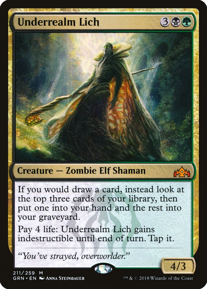Underrealm Lich [Guilds of Ravnica] | Webway Games