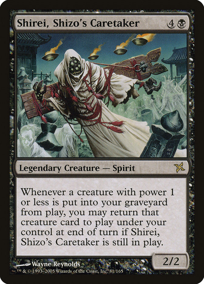 Shirei, Shizo's Caretaker [Betrayers of Kamigawa] | Webway Games
