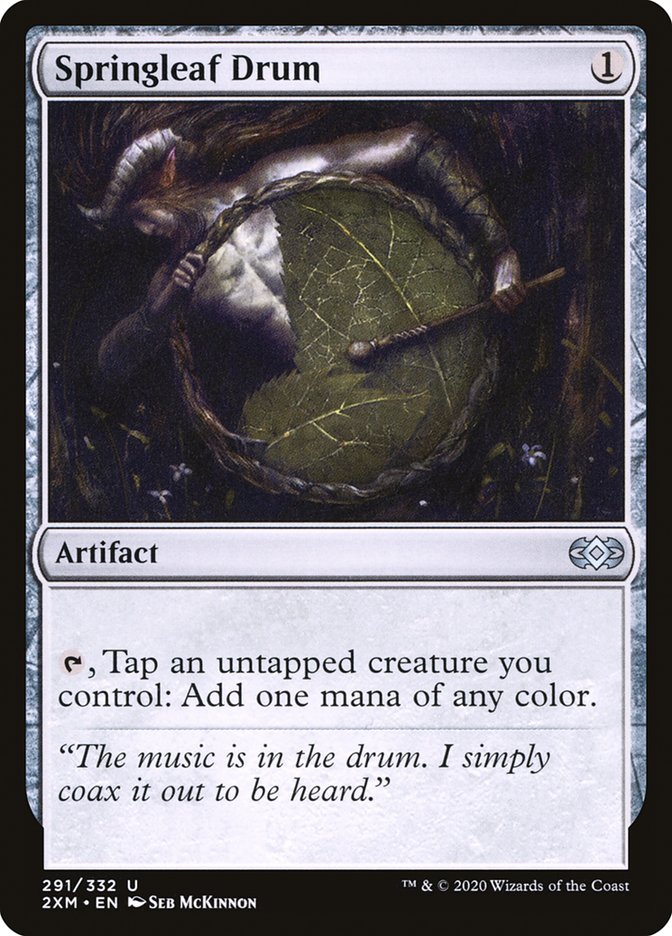 Springleaf Drum [Double Masters] | Webway Games