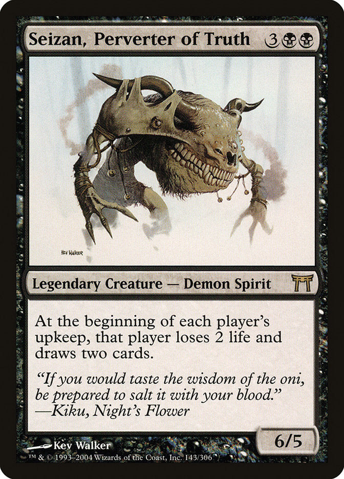 Seizan, Perverter of Truth [Champions of Kamigawa] | Webway Games