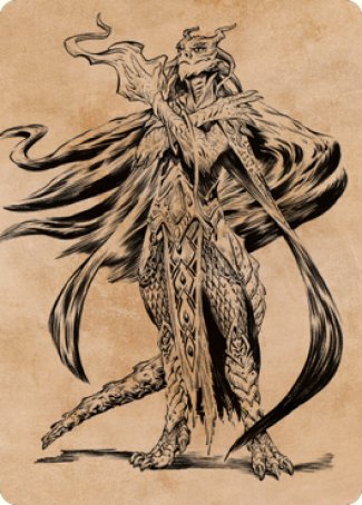 Lozhan, Dragons' Legacy Art Card [Commander Legends: Battle for Baldur's Gate Art Series] | Webway Games