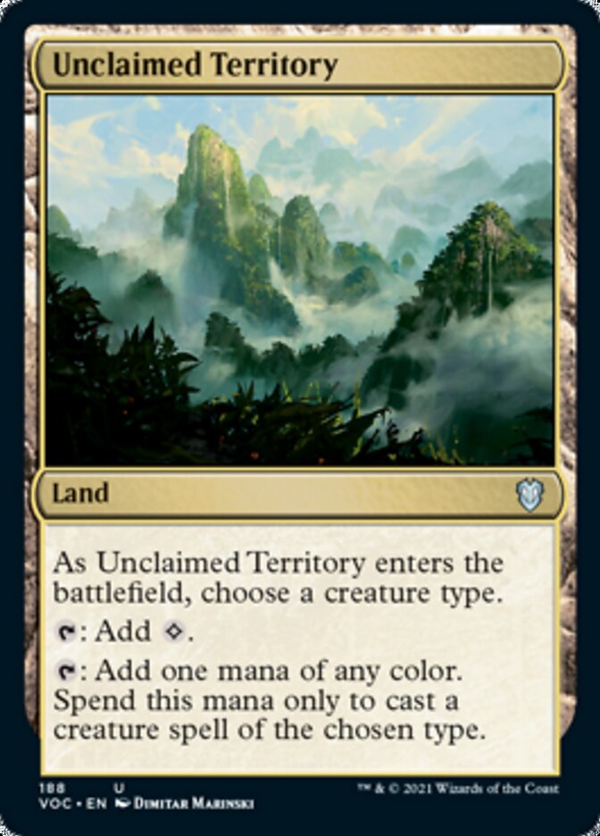 Unclaimed Territory [Innistrad: Crimson Vow Commander] | Webway Games