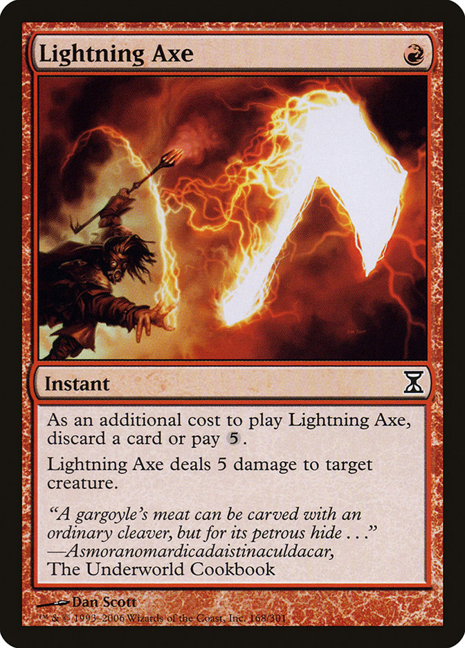 Lightning Axe [Time Spiral] | Webway Games