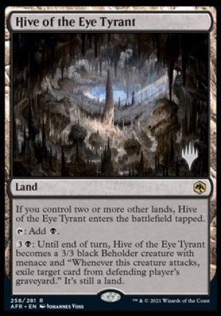 Hive of the Eye Tyrant (Promo Pack) [Dungeons & Dragons: Adventures in the Forgotten Realms Promos] | Webway Games