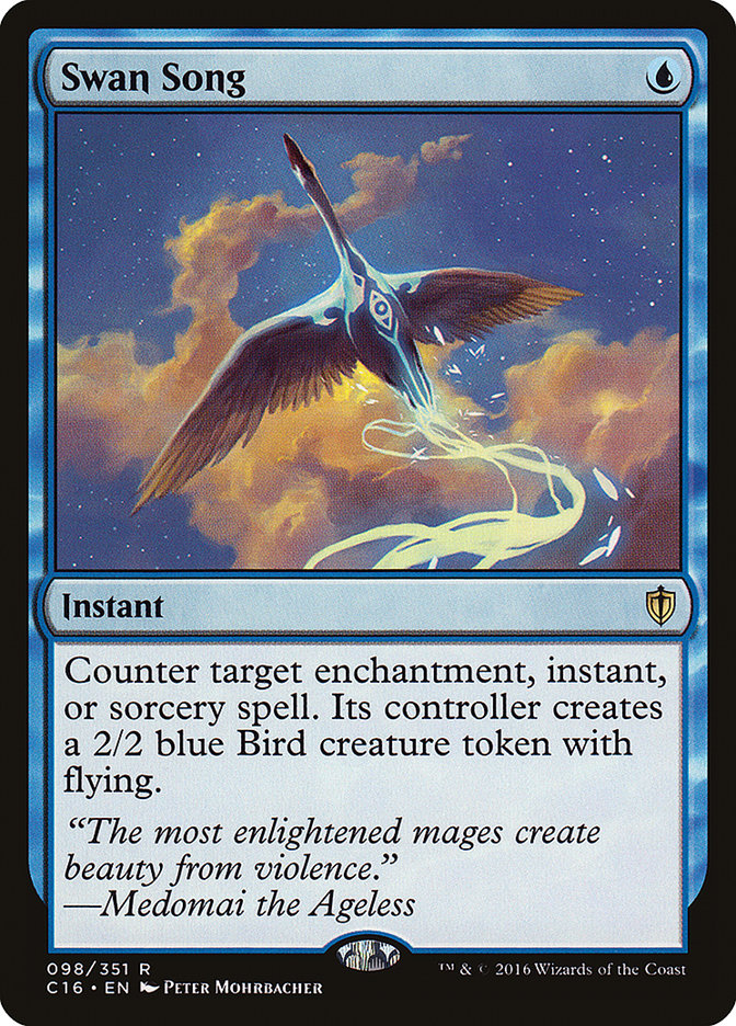 Swan Song [Commander 2016] | Webway Games