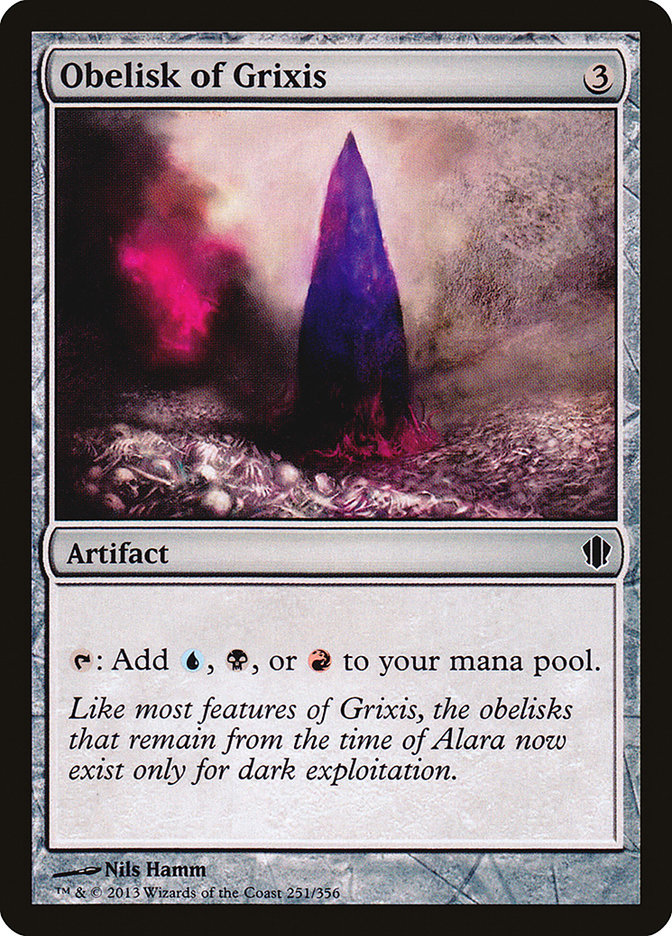 Obelisk of Grixis [Commander 2013] | Webway Games