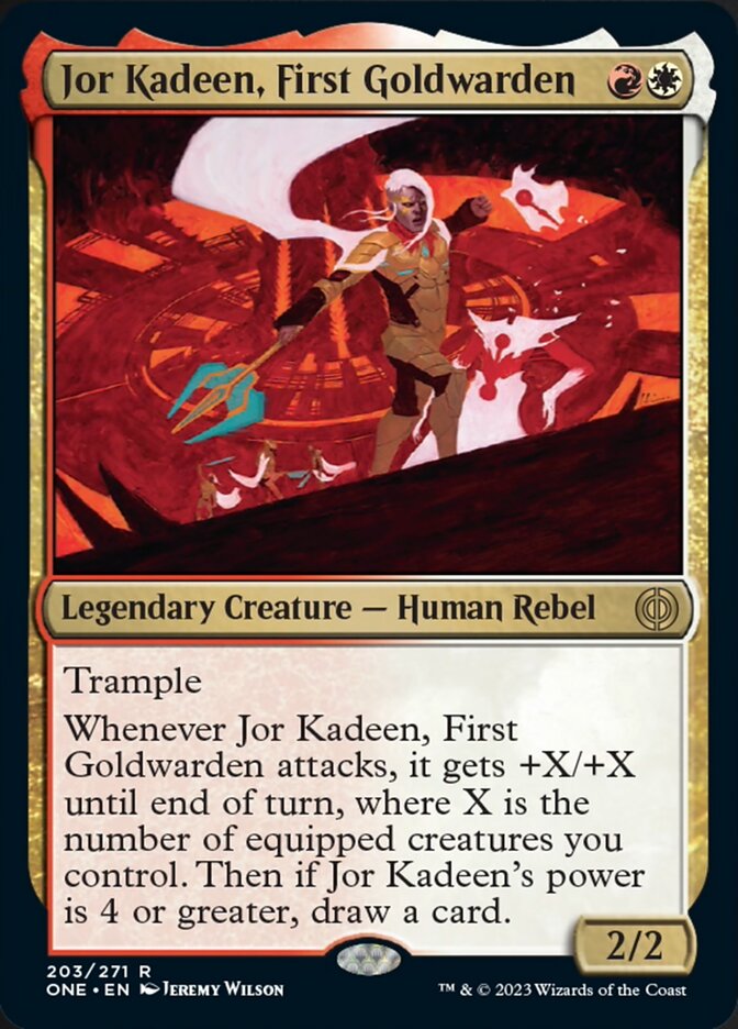 Jor Kadeen, First Goldwarden [Phyrexia: All Will Be One] | Webway Games