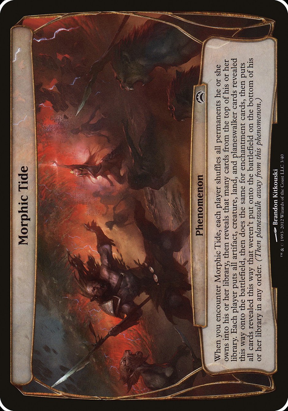 Morphic Tide [Planechase 2012 Planes] | Webway Games