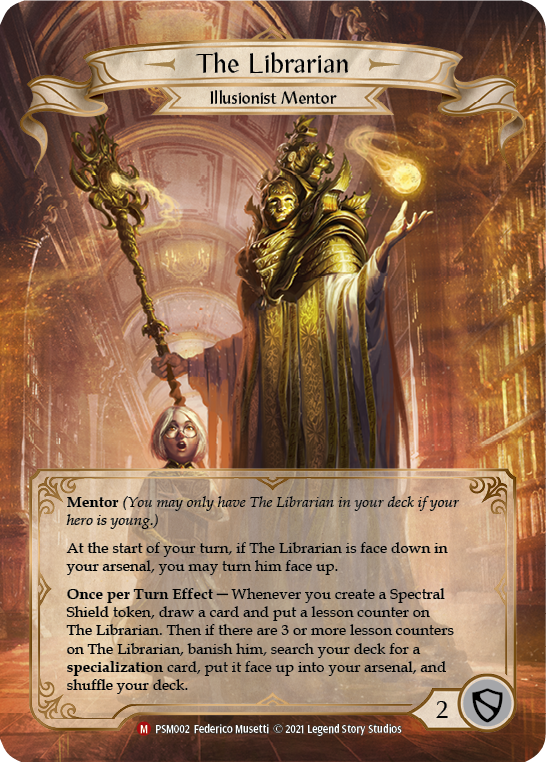The Librarian [PSM002] (Monarch Prism Blitz Deck) | Webway Games