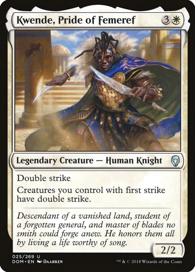 Kwende, Pride of Femeref [Dominaria] | Webway Games
