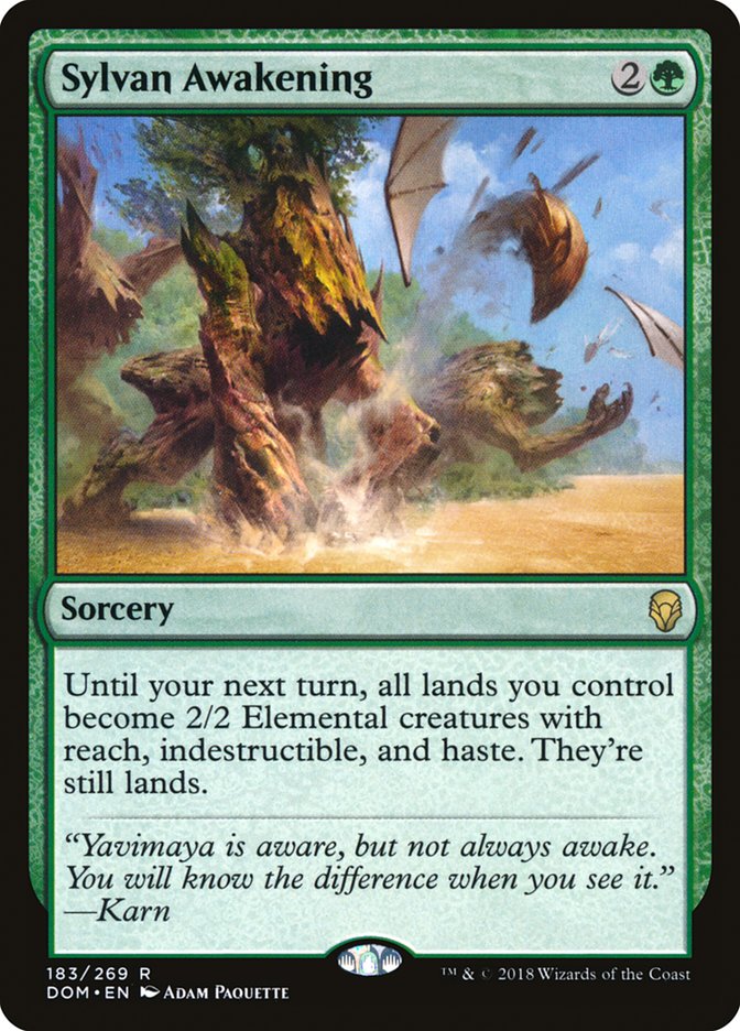 Sylvan Awakening [Dominaria] | Webway Games