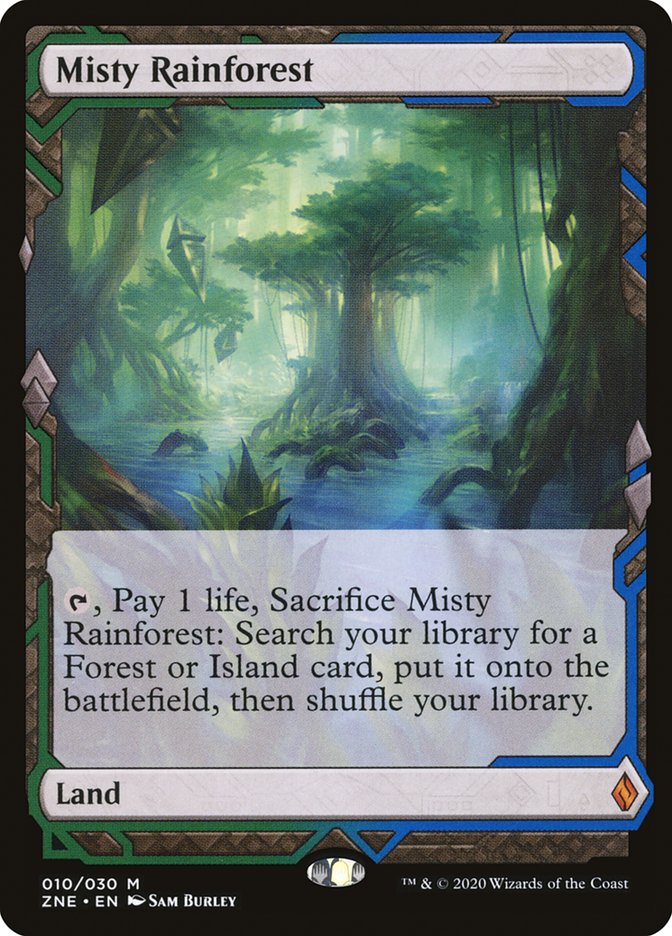 Misty Rainforest [Zendikar Rising Expeditions] | Webway Games
