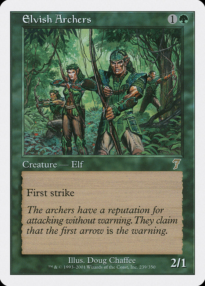Elvish Archers [Seventh Edition] | Webway Games
