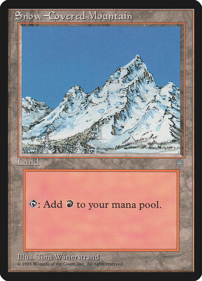 Snow-Covered Mountain [Ice Age] | Webway Games