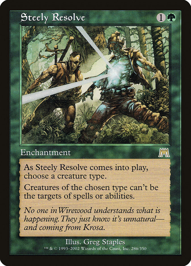 Steely Resolve [Onslaught] | Webway Games